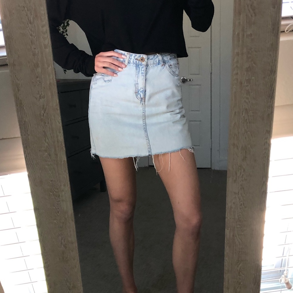 Denim skirt